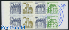 Castles booklet (Krueger Briefmarken/Hawid)