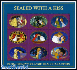 Disney, kissing scenes 9v m/s