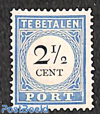 2.5c, Postage due, Perf. 12.5, Type III