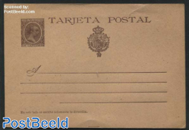 10Cs violetbrown, Without point behind POSTAL