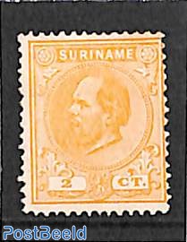 2c Yellow, Stamp out of set