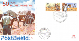 Bauxit industry 2v, FDC without address, Palm