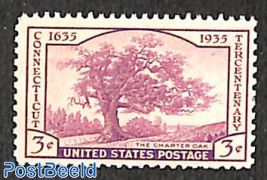 300 years Connecticut 1v, rosa