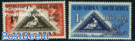 Cape of Good Hope stamp centenary 2v