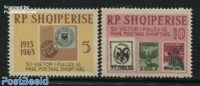 50 Years stamps 2v