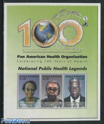 Pan American health organisation 3v m/s