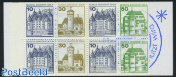 Castles booklet (Krueger Briefmarken/Hawid)