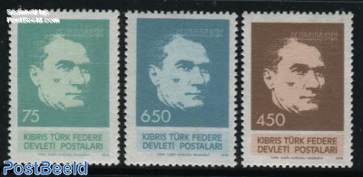 Kemal Ataturk 3v