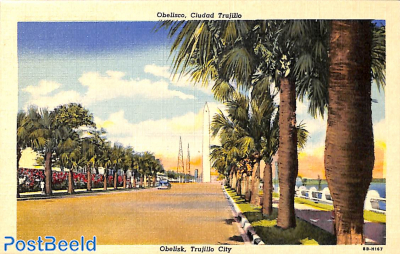 Postcard 4c, Obelisk