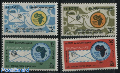 African postal union 4v
