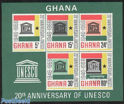 20 years UNESCO s/s