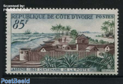 Postal service centenary, Fort Assinie 1v