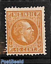 10c orange brown, perf. 12.5:12, Stamp out of set
