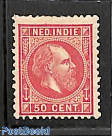 50c, Perf. 14, large holes, Stamp out of set