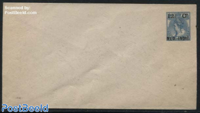 Envelope 12.5 on 12.5c, 149x82mm