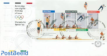 Olympic games s/s FDC