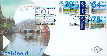 Euro stamps 3v FDC