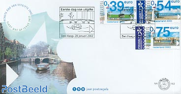 FDC 453, EURO STAMPS 3V