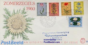 Flowers 5v FDC with address