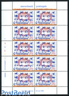Zodiac minisheet
