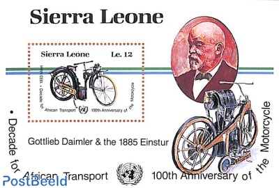 Motor cycle centenary s/s