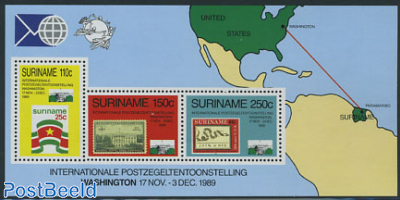 Washington stamp expo s/s