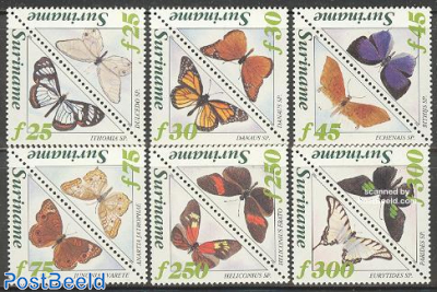 Butterflies 6x2v