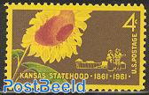 Kansas statehood centenary 1v