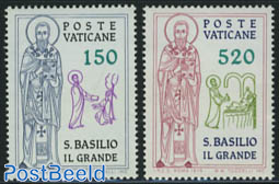 Saint Basilio il grande 2v