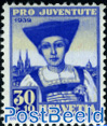30c, Basel, Stamp out of set